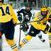 Michigan junior right wingman Derek BeBlois skates behind the net on Friday. Daniel Brenner I AnnArbor.com
